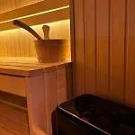 Hydra Haven L Sauna & Jacuzzi L Luxury Wellness Loft Lejlighed *
