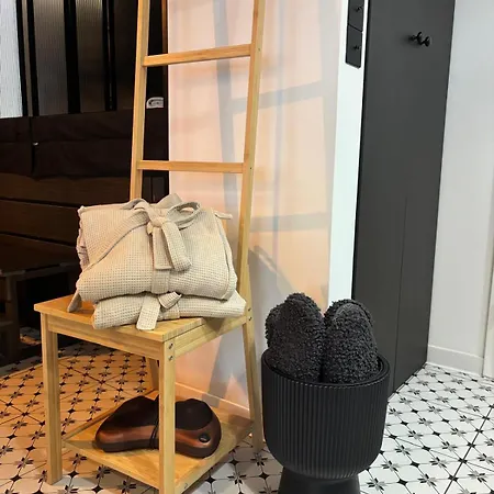 Lägenhet Hydra Haven L Sauna & Jacuzzi L Luxury Wellness Loft