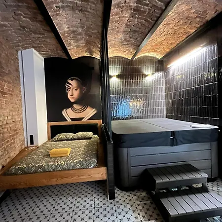 Lägenhet Hydra Haven L Sauna & Jacuzzi L Luxury Wellness Loft Katowice