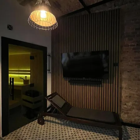 Lägenhet Hydra Haven L Sauna & Jacuzzi L Luxury Wellness Loft