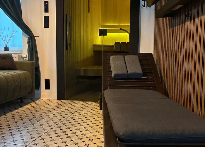 Hydra Haven L Sauna & Jacuzzi L Luxury Wellness Loft Катовице