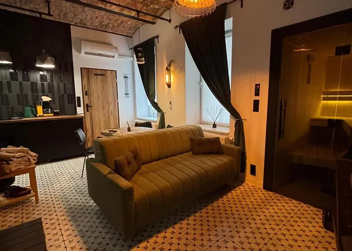 Апартаменты Hydra Haven L Sauna & Jacuzzi L Luxury Wellness Loft *