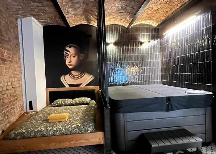 Lejlighed Hydra Haven L Sauna & Jacuzzi L Luxury Wellness Loft Katowice